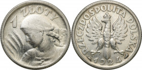 Poland II Republic
POLSKA / POLAND / POLEN / POLOGNE / POLSKO

II RP. 1 zloty 1924, ParyE