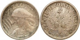 Poland II Republic
POLSKA / POLAND / POLEN / POLOGNE / POLSKO

II RP. 1 zloty 1924, ParyE