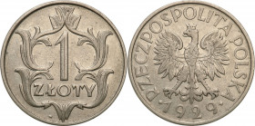 Poland II Republic
POLSKA / POLAND / POLEN / POLOGNE / POLSKO

II RP 1 zloty 1929 

Resztki poE�ysku.Parchimowicz 108

Details: 6,95 g Ni 
Con...