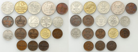 Danzig 
POLSKA / POLAND / POLEN / DANZIG / WOLNE MIASTO GDANSK

Wolne Miasto GdaE�sk/Danzig. 1 fenig do 1 gulden 1923-1932, group 18 coins 

Mone...