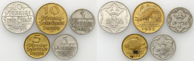 Danzig 
POLSKA / POLAND / POLEN / DANZIG / WOLNE MIASTO GDANSK

Wolne Miasto GdaE�sk. 5-10 fenig 1923-1932, group 5 coins 

Rzadszy rocznik 5 fen...