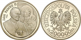 Probe coins Polish People Republic (PRL) and Poland
POLSKA / POLAND / POLEN / PATTERN / PROBE / PROBA

III RP. PROBA / PATTERN SILVER 200.000 zloty...