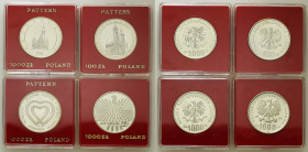 Probe coins Polish People Republic (PRL) and Poland
POLSKA / POLAND / POLEN / PATTERN / PROBE / PROBA

PRL. PROBA / PATTERN SILVER 100 - 1000 zloty...