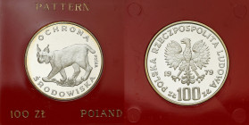 Probe coins Polish People Republic (PRL) and Poland
POLSKA / POLAND / POLEN / PATTERN / PROBE / PROBA

PRL. PROBA / PATTERN SILVER 100 zlotych 1979...