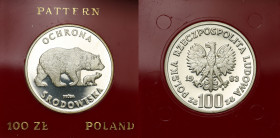 Probe coins Polish People Republic (PRL) and Poland
POLSKA / POLAND / POLEN / PATTERN / PROBE / PROBA

PRL. PROBA / PATTERN SILVER 100 zlotych 1983...