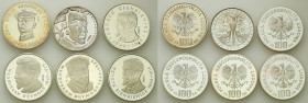 Probe coins Polish People Republic (PRL) and Poland
POLSKA / POLAND / POLEN / PATTERN / PROBE / PROBA

PRL. PROBA / PATTERN SILVER 50 - 100 zlotych...
