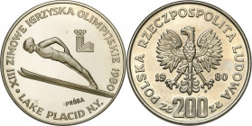 Nickel Probe Coins
POLSKA / POLAND / POLEN / PATTERN / PROBE / PROBA

PRL. PROBA / PATTERN Nickiel 200 zlotych 1980 XIII Zimowe Igrzyska Olimpijski...