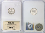 Nickel Probe Coins
POLSKA / POLAND / POLEN / PATTERN / PROBE / PROBA

III RP. PROBA / PATTERN Nickiel 20.000 zlotych 1990 SolidarnoE�D� GCN PR65 
...