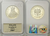 Coins Poland People Republic (PRL)
POLSKA / POLAND / POLEN / POLOGNE / POLSKO

PRL 500 zlotych 1987 Kazimierz Wielki GCN PR67 

Menniczy egzempla...