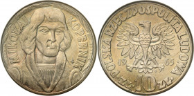 Coins Poland People Republic (PRL)
POLSKA / POLAND / POLEN / POLOGNE / POLSKO

PRL. 10 zlotych 1965 Kopernik PCG MS65 

Menniczy egzemplarz w sla...