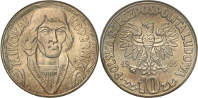 Coins Poland People Republic (PRL)
POLSKA / POLAND / POLEN / POLOGNE / POLSKO

PRL. 10 zlotych 1965 Kopernik PCG MS66 

Menniczy egzemplarz w sla...
