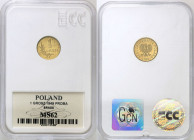 Coins Poland People Republic (PRL)
POLSKA / POLAND / POLEN / POLOGNE / POLSKO

PRL. PROBA / PATTERN mosiD�dz 1 grosz (groschen) 1949 GCN MS62 

N...