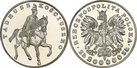 Polish collector coins after 1990
POLSKA / POLAND / POLEN / POLOGNE / POLSKO

III RP. 200.000 zlotych 1990 T. KoE�ciuszko DuE