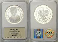 Polish collector coins after 1990
POLSKA / POLAND / POLEN / POLOGNE / POLSKO

III RP. 300 000 zlotych 1994 Kolbe GCN PR67 

Menniczy egzemplarz. ...