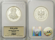 Polish collector coins after 1990
POLSKA / POLAND / POLEN / POLOGNE / POLSKO

III RP. 200.000 zlotych 1993 Kazimierz IV JagielloE�czyk GCN PR69 
...