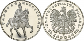 Polish collector coins after 1990
POLSKA / POLAND / POLEN / POLOGNE / POLSKO

III RP. 100.000 zlotych 1990 KoE�ciuszko - MaE�y Tryptyk 

Moneta w...