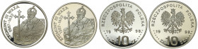 Polish collector coins after 1990
POLSKA / POLAND / POLEN / POLOGNE / POLSKO

III RP. 10 zlotych 1998 Zygmunt III Waza, popiersie i pC3E�postaD�, P...