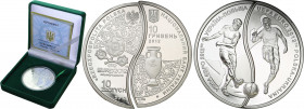 Polish collector coins after 1990
POLSKA / POLAND / POLEN / POLOGNE / POLSKO

Polska. 10 zlotych + 10 hrywien EURO 2012 

PiD�kny, menniczy egzem...