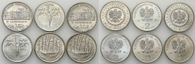 Polish collector coins after 1990
POLSKA / POLAND / POLEN / POLOGNE / POLSKO

III RP. 2 zlote 1995-1996, group 6 coins 

PiD�knie zachowane monet...