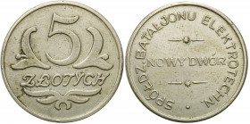 Great collection of coins - Military Cooperative
POLSKA / POLAND / POLEN / POLOGNE / POLSKO / MILITARY COOPERATIVE / MILITARY COINS

Nowy Dwr - 5 g...
