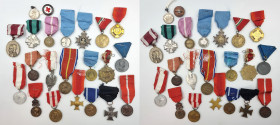 Decorations, Orders, Badges
POLSKA / POLAND / POLEN / POLSKO / RUSSIA / LVIV

Poland, Austria, Russia, Germany, group of 22 awards and medals 

Z...