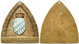 Collection plaque Automotive - Auto Clubs
POLSKA / POLAND / POLEN / HUNGARY / DEUTSCHLAND / FRANCE

Germany, car plaque -Salzbergrennen 1927 

Pl...