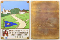 Collection plaque Automotive - Auto Clubs
POLSKA / POLAND / POLEN / HUNGARY / DEUTSCHLAND / FRANCE

Germany, ErinnerungsPlaketteAnDieHirschbergalmE...