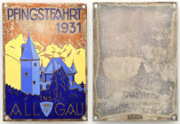 Collection plaque Automotive - Auto Clubs
POLSKA / POLAND / POLEN / HUNGARY / DEUTSCHLAND / FRANCE

Germany, car plaque - Pfingstfahrt 1931, All-Ga...