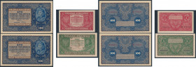 Polish banknotes, notes and bonds
POLSKA / POLAND / POLEN / PAPER MONEY / BANKNOTE

1 , 5 , 100 polish mark 1919 - group 4 banknotC3w 

Wspaniale...