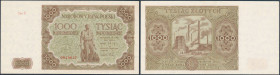 Polish banknotes, notes and bonds
POLSKA / POLAND / POLEN / PAPER MONEY / BANKNOTE

1.000 zlotych 1947 seria F - VERY NICE 

PiD�knie zachowany. ...