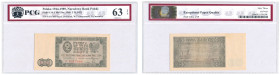 Polish banknotes, notes and bonds
POLSKA / POLAND / POLEN / PAPER MONEY / BANKNOTE

2 gold 1948 series P, PCG 63 EPQ 

PiD�kny egzemplarz w gradi...