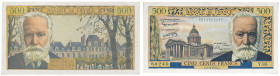 World Banknotes
POLSKA / POLAND / POLEN / PAPER MONEY / BANKNOTE

France. 500 francs 1957 Victor Hugo - RARE 

ZE�amanie w pionie, zagniecenia. R...