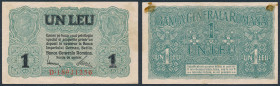 World Banknotes
POLSKA / POLAND / POLEN / PAPER MONEY / BANKNOTE

Romania under German occupation. 1 Leu 1917 

E�lady wklejania do albumu, zE�am...
