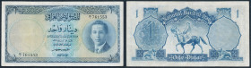 World Banknotes
POLSKA / POLAND / POLEN / PAPER MONEY / BANKNOTE

Iraq. Banknote 1 Dinar, 1947 

Egzemplarz kilkukrotnie zE�amany, po konserwacji...