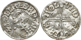 Medieval coin collection - WORLD
POLSKA / POLAND / POLEN / SCHLESIEN / GERMANY

England, Aethelred II (978-1016). Long Cross type denar 

Aw.: Po...