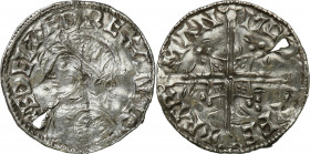 Medieval coin collection - WORLD
POLSKA / POLAND / POLEN / SCHLESIEN / GERMANY

England, Aethelred II (978-1016). Helmet denar 

Aw.: Popiersie w...