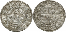Medieval coin collection - WORLD
POLSKA / POLAND / POLEN / SCHLESIEN / GERMANY

England. Knut (1016-1035). Pointed Helmet denar - RARE 

Aw.: Pop...