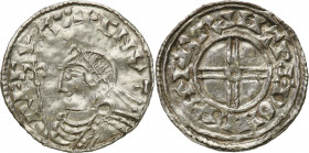 Medieval coin collection - WORLD
POLSKA / POLAND / POLEN / SCHLESIEN / GERMANY

England, Knut (1016-1035). Short cross denar 

Aw.: WE�adca z ber...