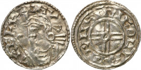 Medieval coin collection - WORLD
POLSKA / POLAND / POLEN / SCHLESIEN / GERMANY

England, Knut (1016-1035). Short cross denar 

Aw: Popiersie wE�a...