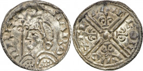 Medieval coin collection - WORLD
POLSKA / POLAND / POLEN / SCHLESIEN / GERMANY

England, Harold I (1035-1040). Fleur-de-lis denar, RARE 

Aw.: Po...