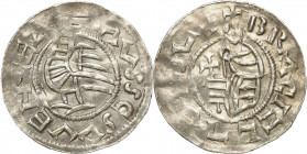 Medieval coin collection - WORLD
POLSKA / POLAND / POLEN / SCHLESIEN / GERMANY

Czech Republic, Brzetysaw I (1037-1055). A denarius around 1050 
...