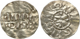 Medieval coin collection - WORLD
POLSKA / POLAND / POLEN / SCHLESIEN / GERMANY

Netherlands, Hamaland. Wichmann III (968-983). Denarius 

Aw: Nap...