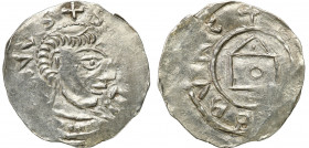 Medieval coin collection - WORLD
POLSKA / POLAND / POLEN / SCHLESIEN / GERMANY

Germany, Franconia, Wrzburg. Anonymous denarius 

Aw.: Popiersie ...