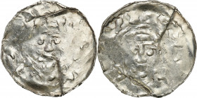 Medieval coin collection - WORLD
POLSKA / POLAND / POLEN / SCHLESIEN / GERMANY

Germany, Hildesheim. Henry III (1039-1056). Denarius 

Aw.: Popie...