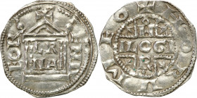 Medieval coin collection - WORLD
POLSKA / POLAND / POLEN / SCHLESIEN / GERMANY

Germany, Pilgrim and Kaiser, Konrad II (1027-1036). Denarius, Kirch...