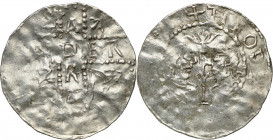 Medieval coin collection - WORLD
POLSKA / POLAND / POLEN / SCHLESIEN / GERMANY

Germany, Lorraine - Andernach - Dytryk I (984-1026). Denarius - RAR...