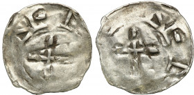 Medieval coin collection - WORLD
POLSKA / POLAND / POLEN / SCHLESIEN / GERMANY

Germany? The imitation of the denarius of Ober-Lotharingien 

Nie...
