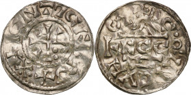 Medieval coin collection - WORLD
POLSKA / POLAND / POLEN / SCHLESIEN / GERMANY

Germany, Bavaria, Regensburg. Henry II 1002-1024. Denarius 

Aw.:...