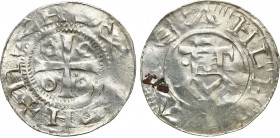 Medieval coin collection - WORLD
POLSKA / POLAND / POLEN / SCHLESIEN / GERMANY

Germany, Saxony - Otto III (9831002). OAP denar 

Aw.: KrzyE < gr...