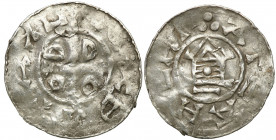 Medieval coin collection - WORLD
POLSKA / POLAND / POLEN / SCHLESIEN / GERMANY

Germany, Saxony - Otto III (983-1002). OAP denar 

Aw.: KrzyE